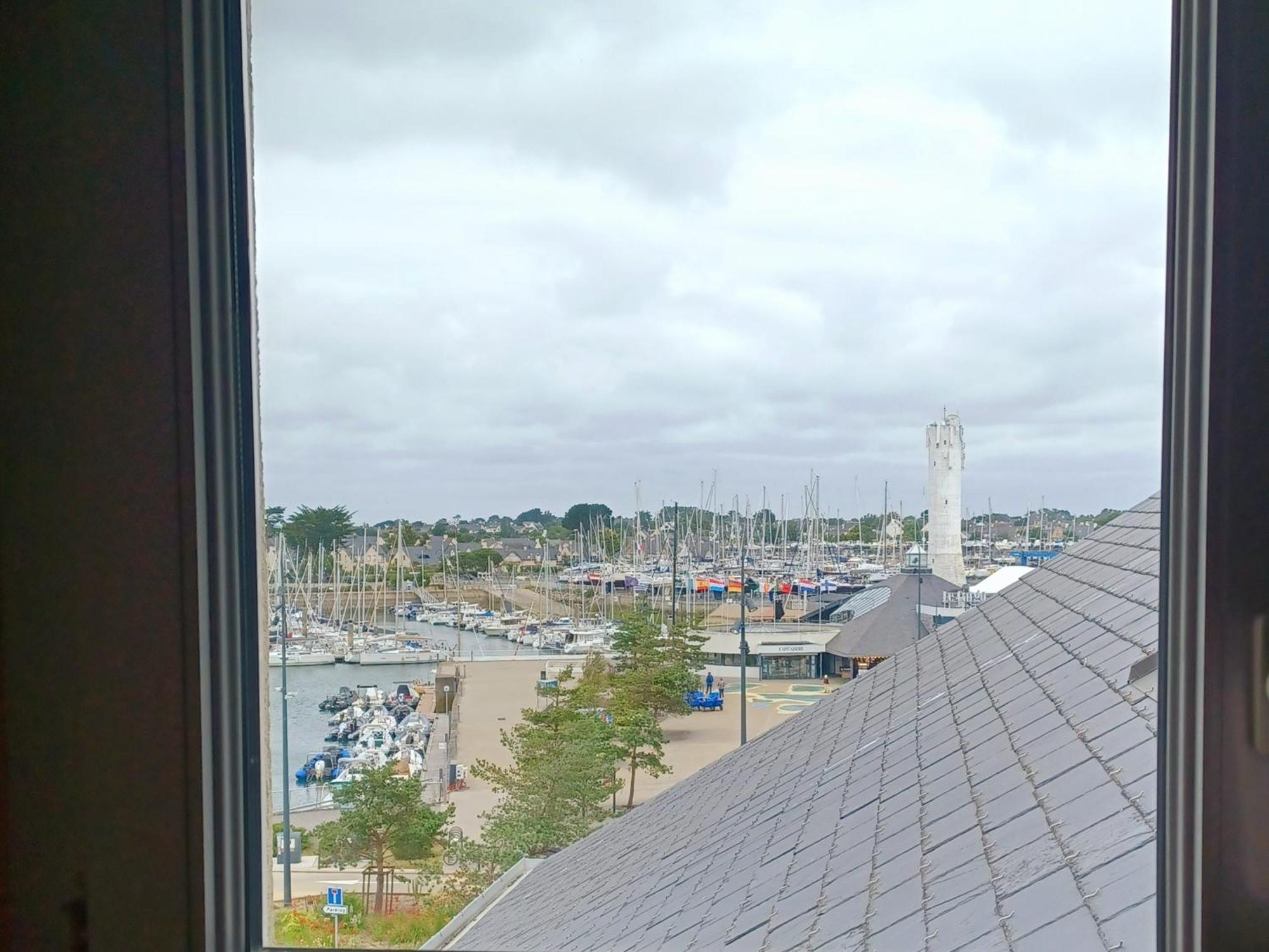 Appartement Duplex Familial Vue Mer, Proche Plage Et Commerces - Fr-1-639-125 Arzon Extérieur photo